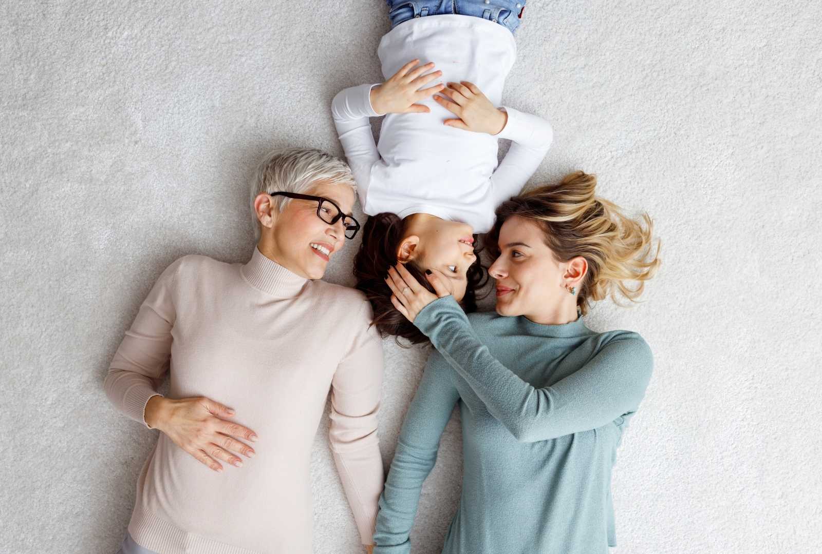 colours changing with age ~ family generation 