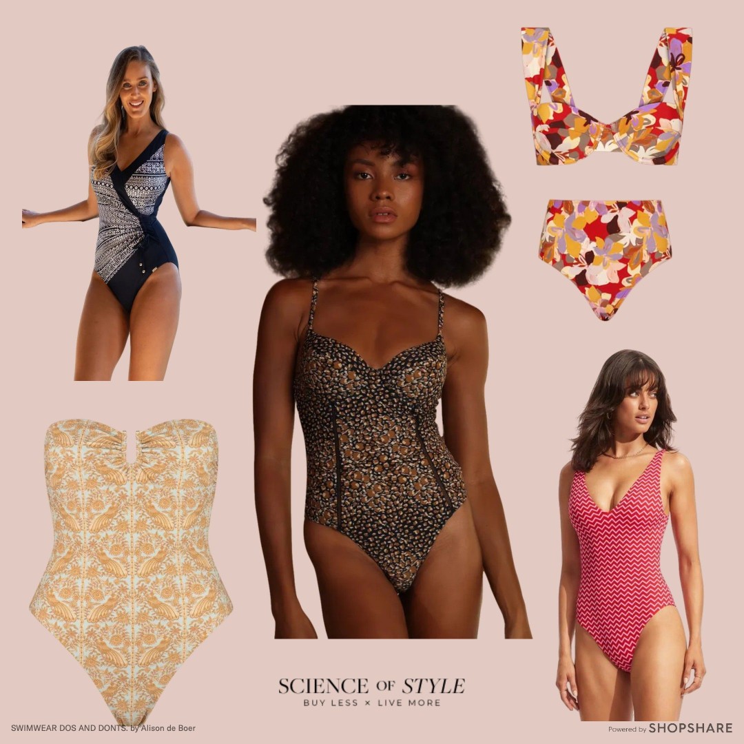 Swimwear do's and don'ts - Different swimwear on different body types